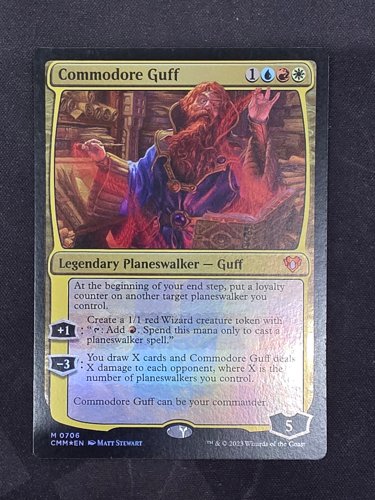 Commodore Gruff (CMM, Foil)