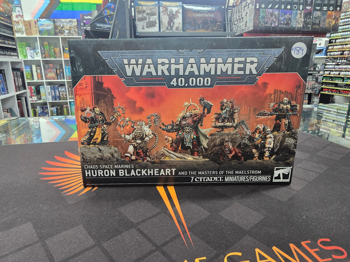 Chaos Space Marines: Huron Blackheart and the Masters of the Maelstrom