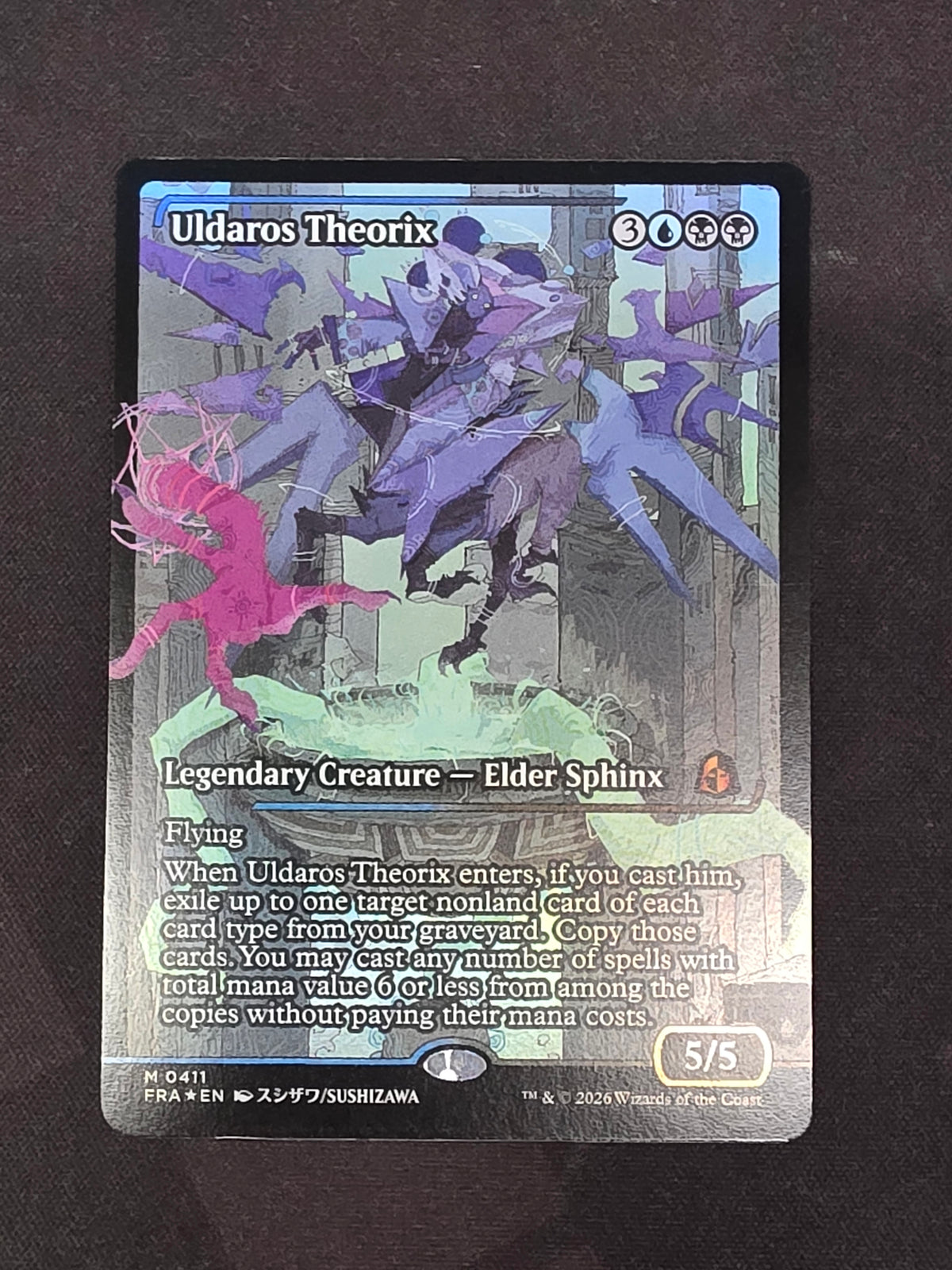 Uldaros Theorix (FRA, Foil, Japan Showcase)