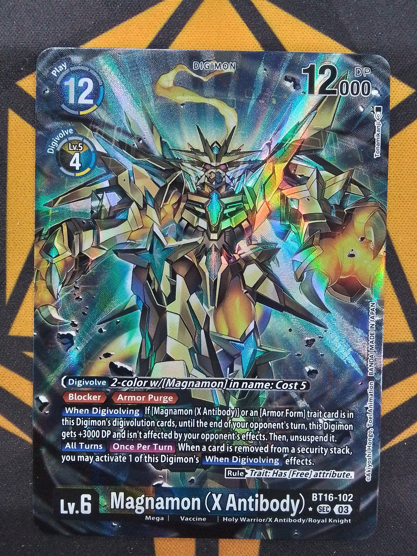 Magnamon (X Antibody) (BT16-102 alternate art)