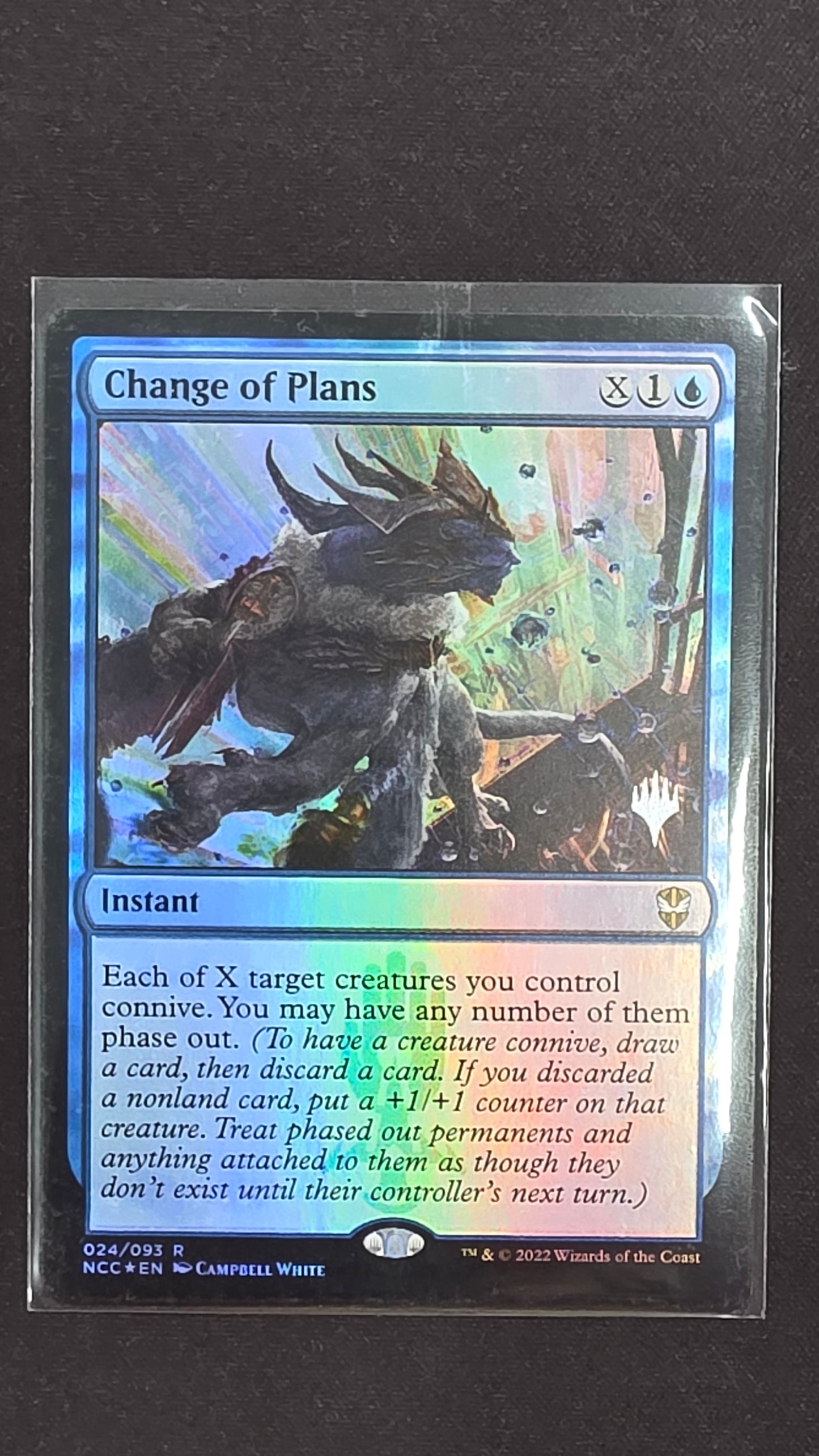 Change of Plans (NCC, Foil Promo Stamped)