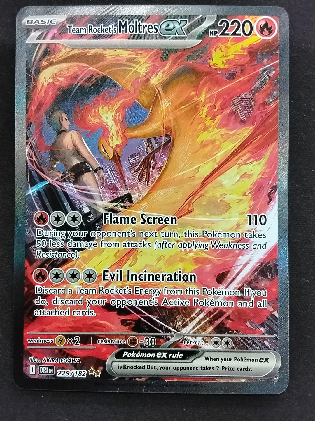 Team Rocket's Moltres EX