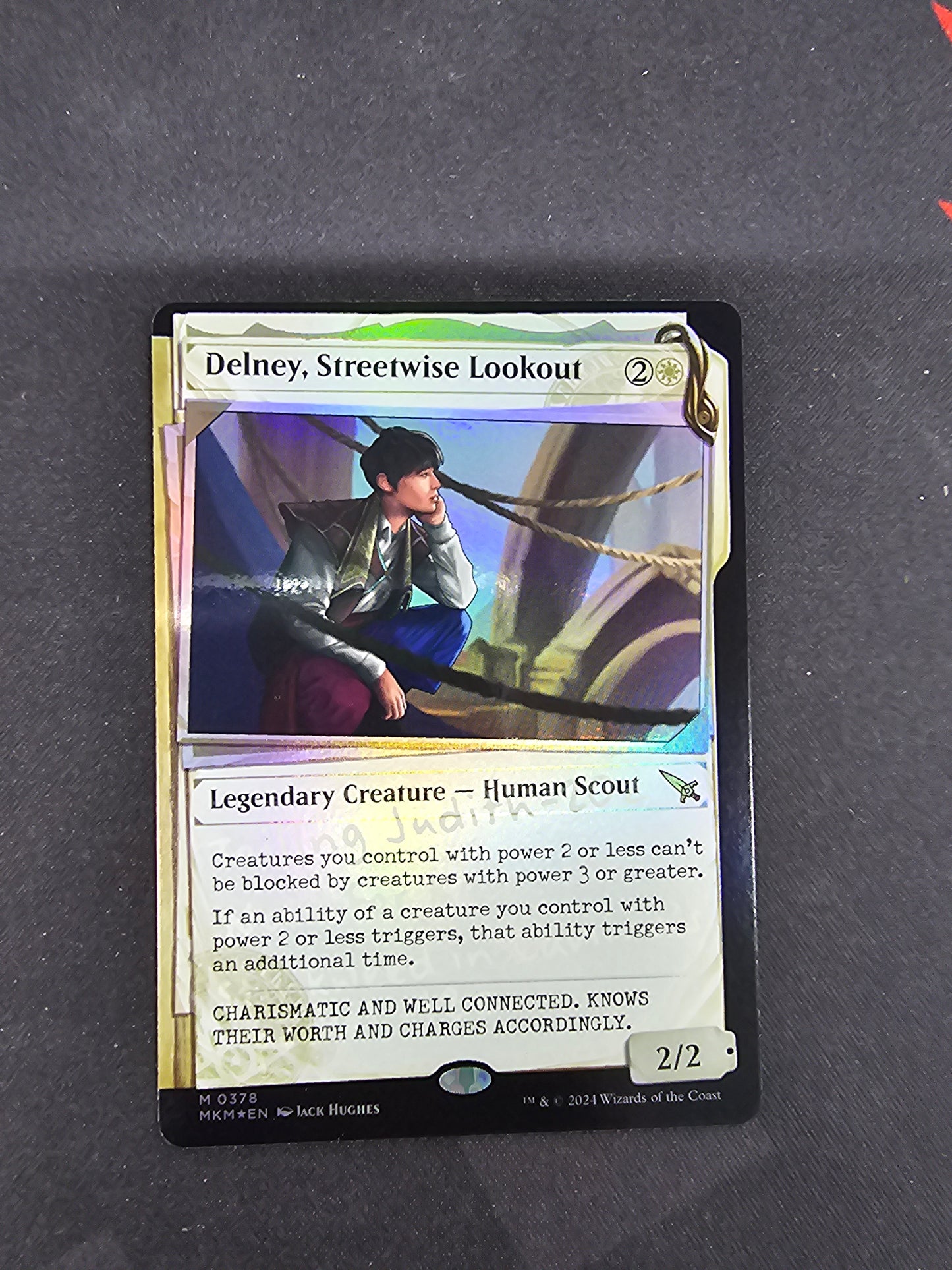 Delney, Streetwise Lookout - Invisible Ink Foil