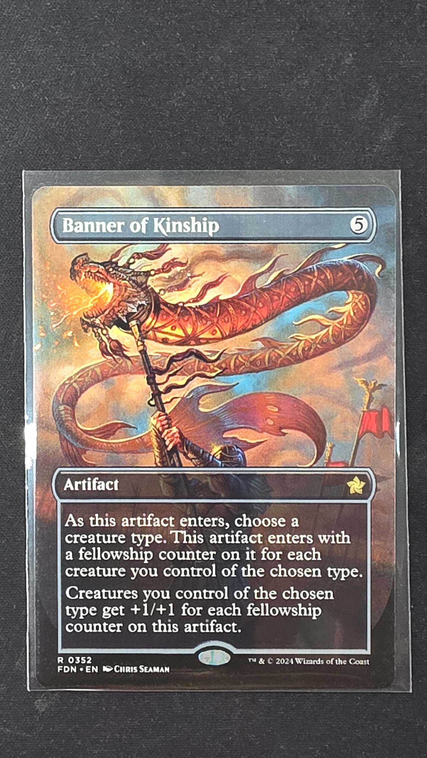 Banner of Kinship (FDN, Borderless)