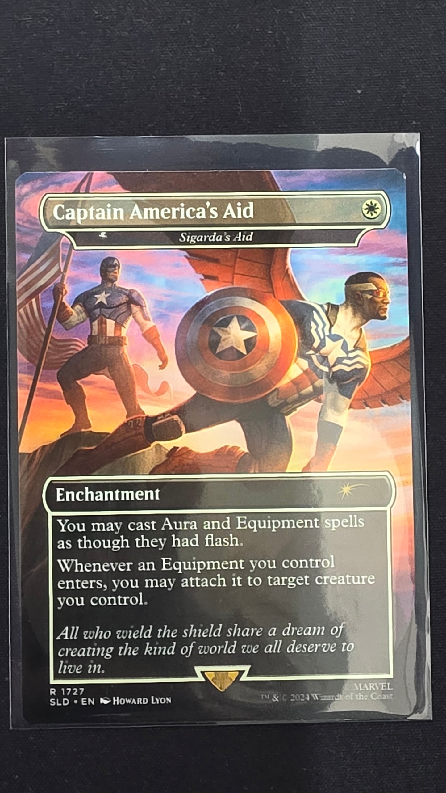 Captain America's Aid (Sigarda's Aid, SLD)