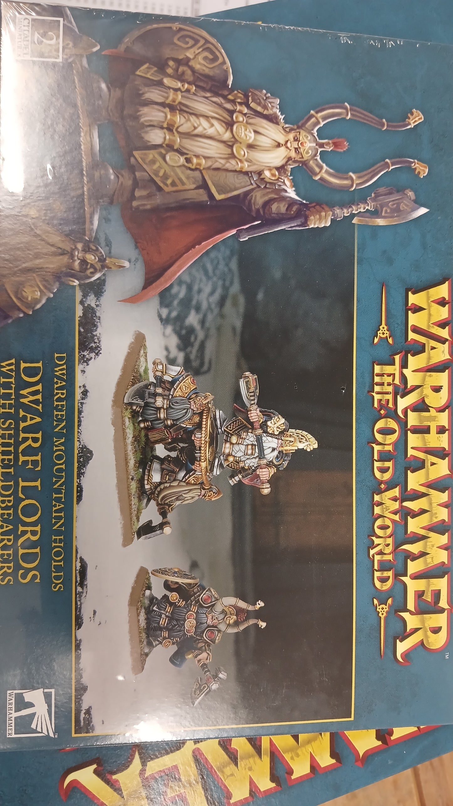 Warhammer the Old World, Dwarf Lords with Shieldbearers