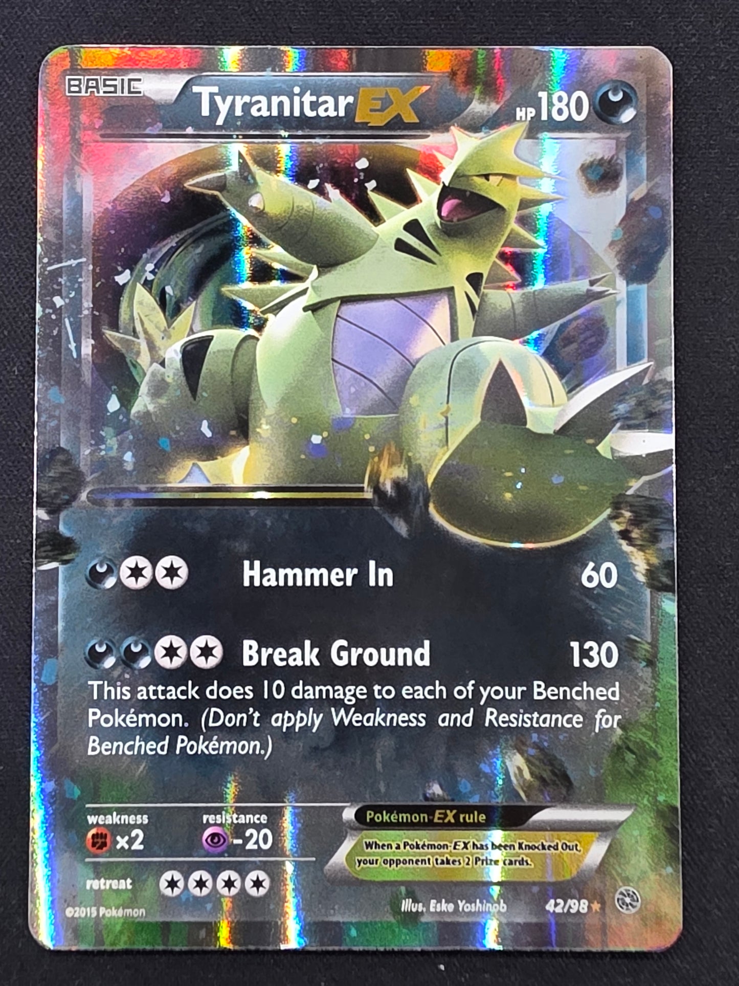 Tyranitar EX (42/98)