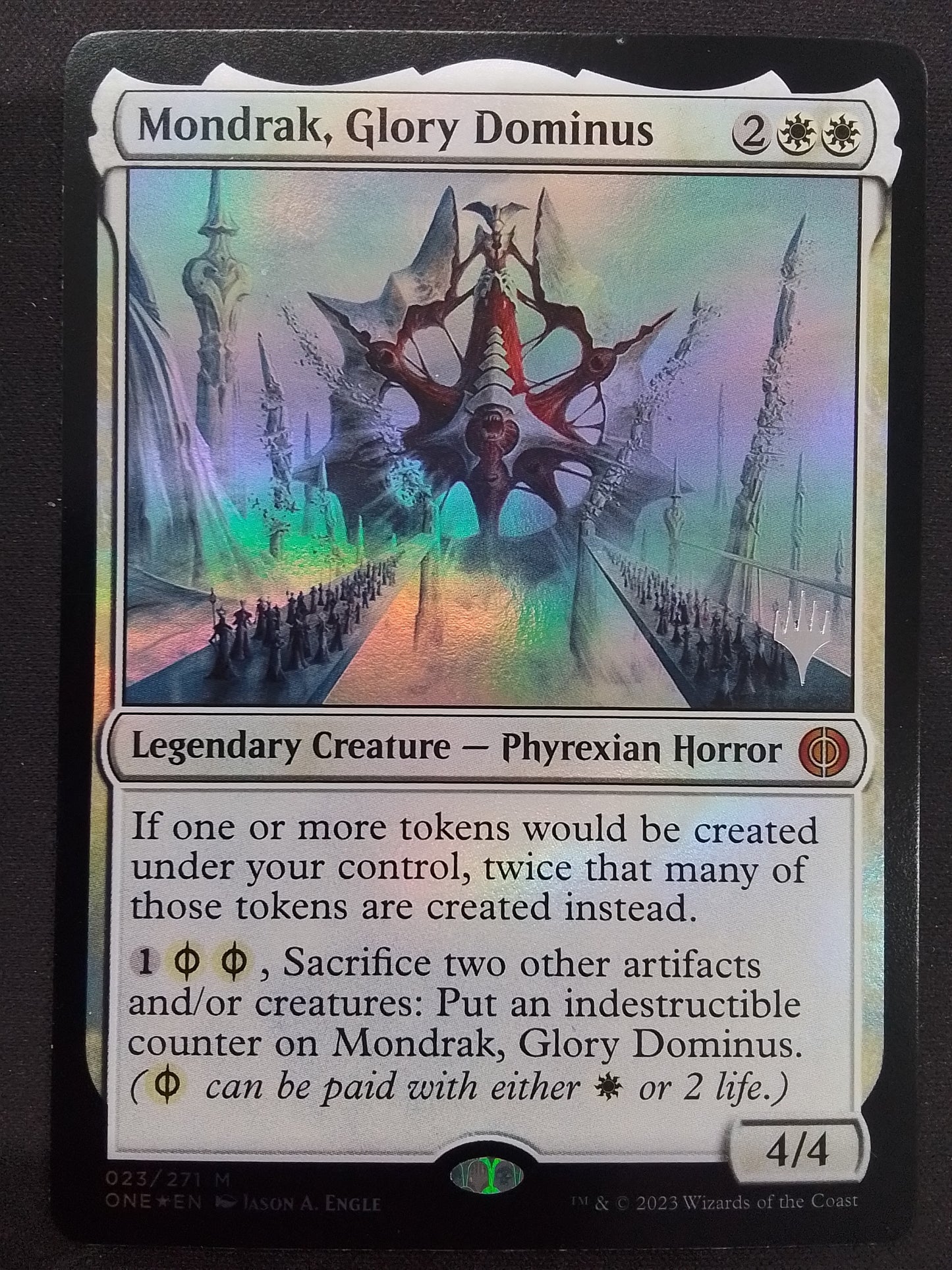 Mondrak, Glory Dominus (stamped f)