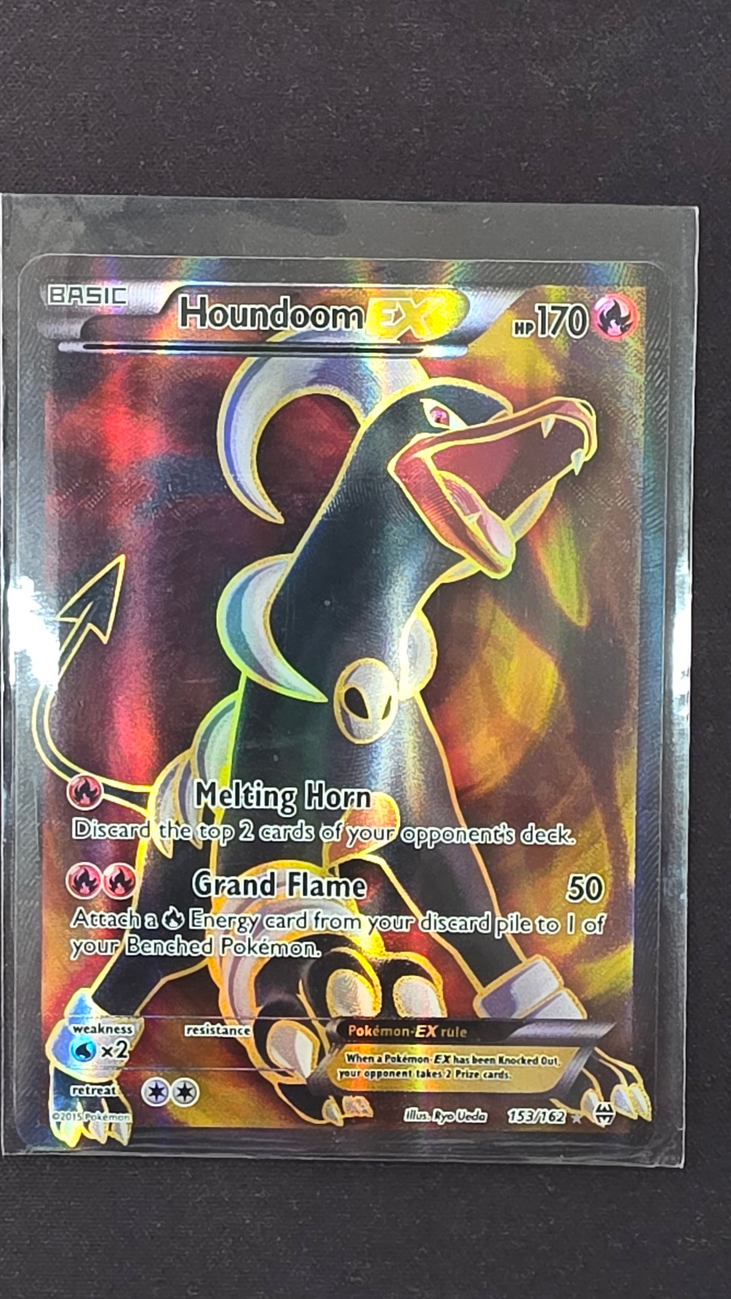 Houndoom EX (153/162, Error Print)