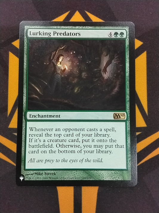 Lurking Predators - The List