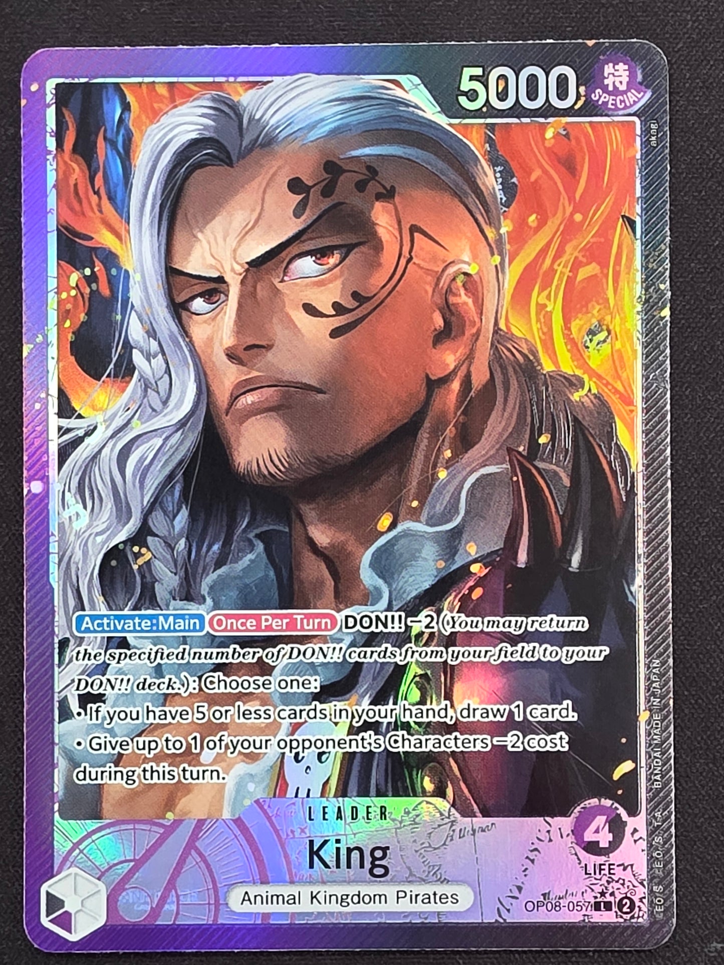 King (OP08-057, ALT)