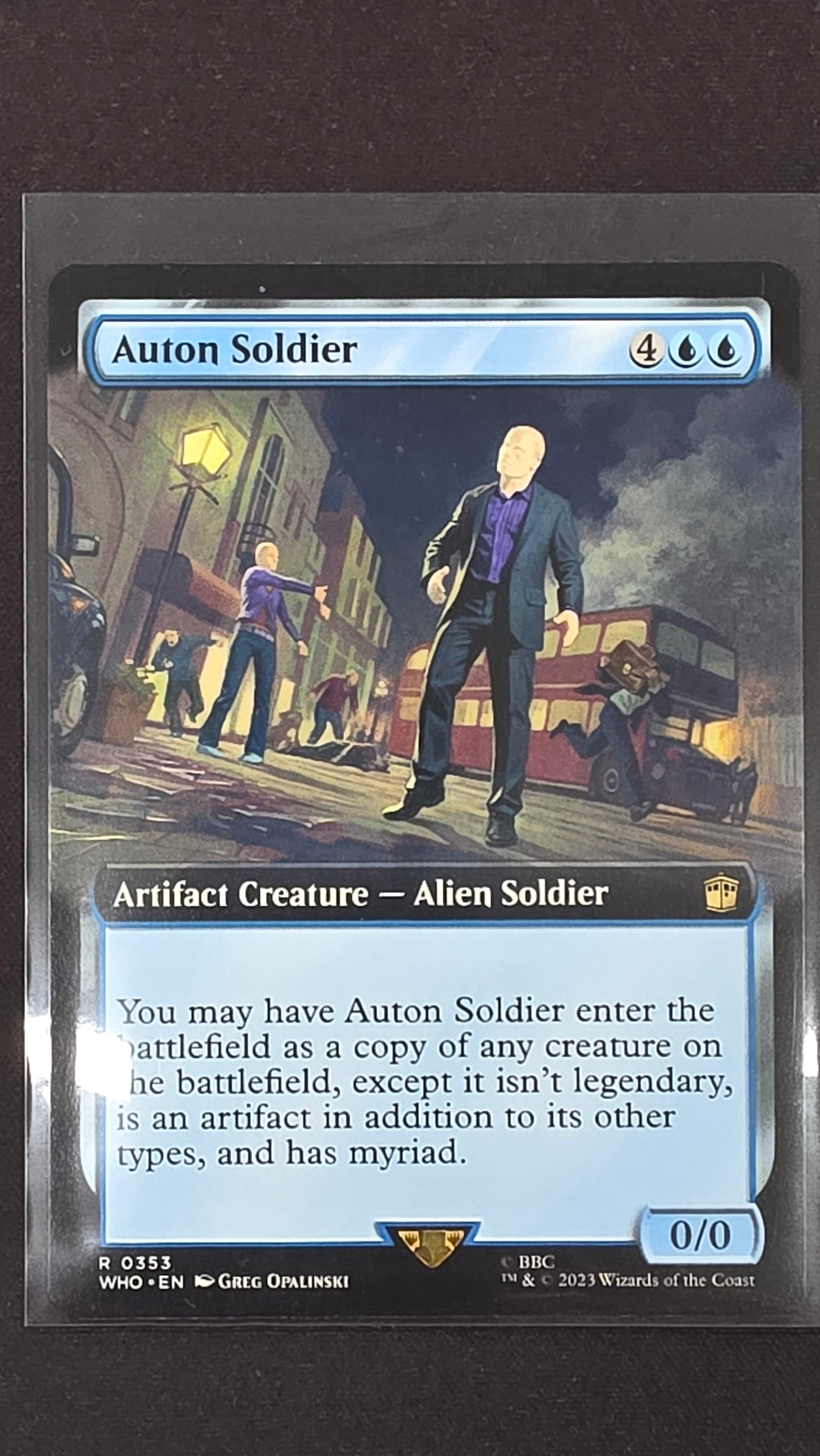 Auton Soldier (WHO, Extended Art)