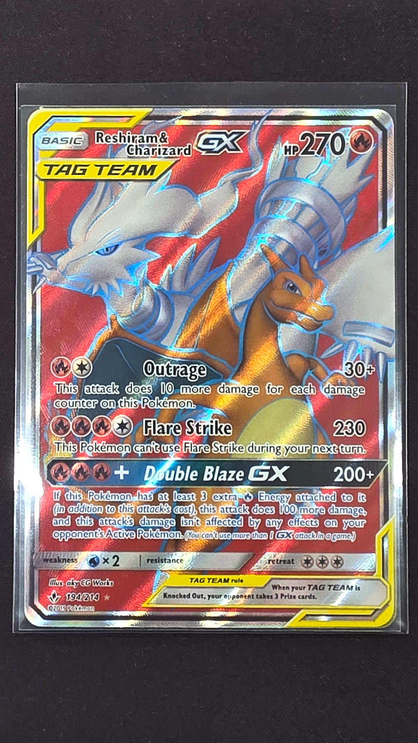 Reshiram & Charizard (194/214)