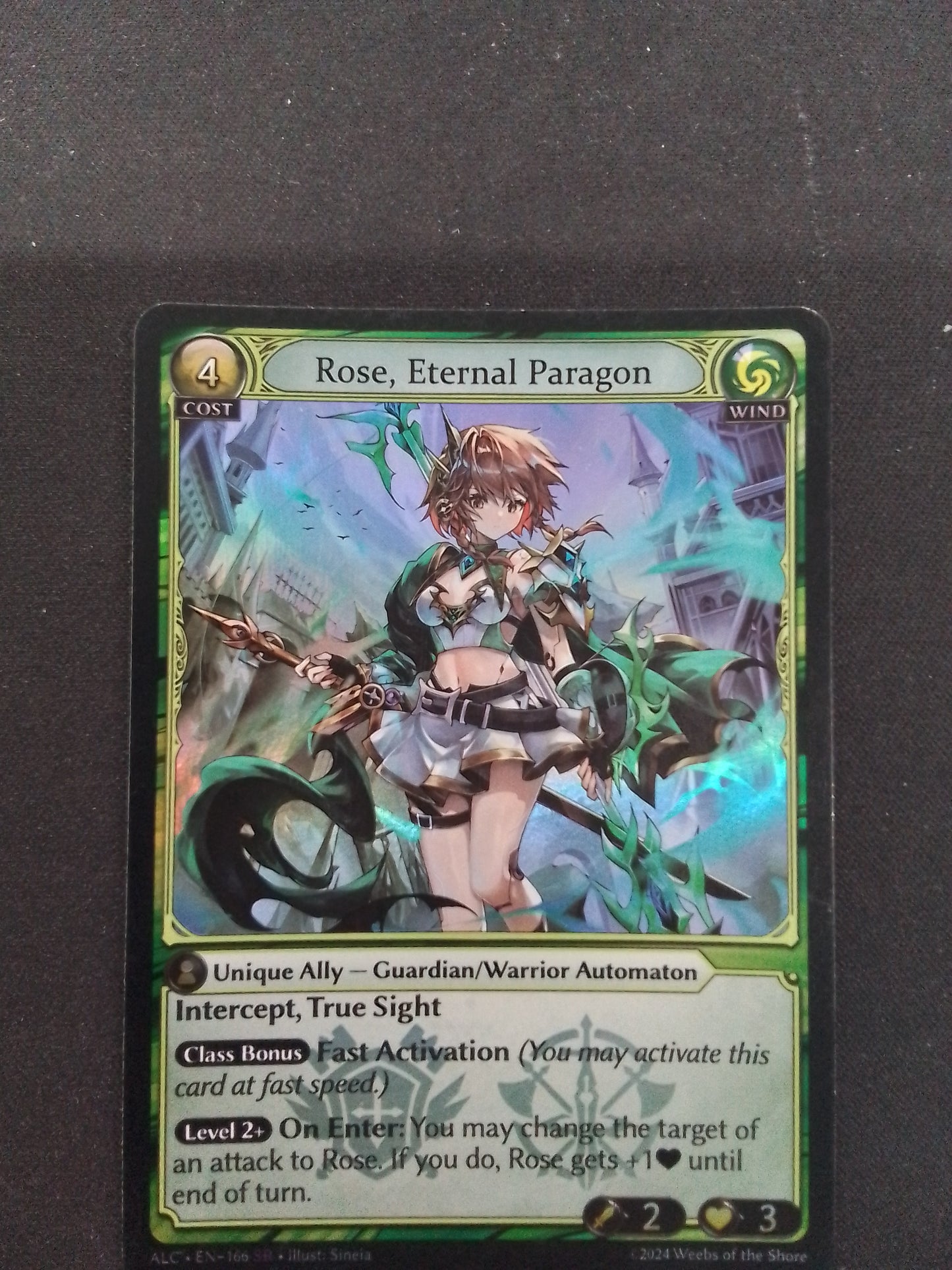 Rose, Eternal Paragon (ALC SR FOIL)