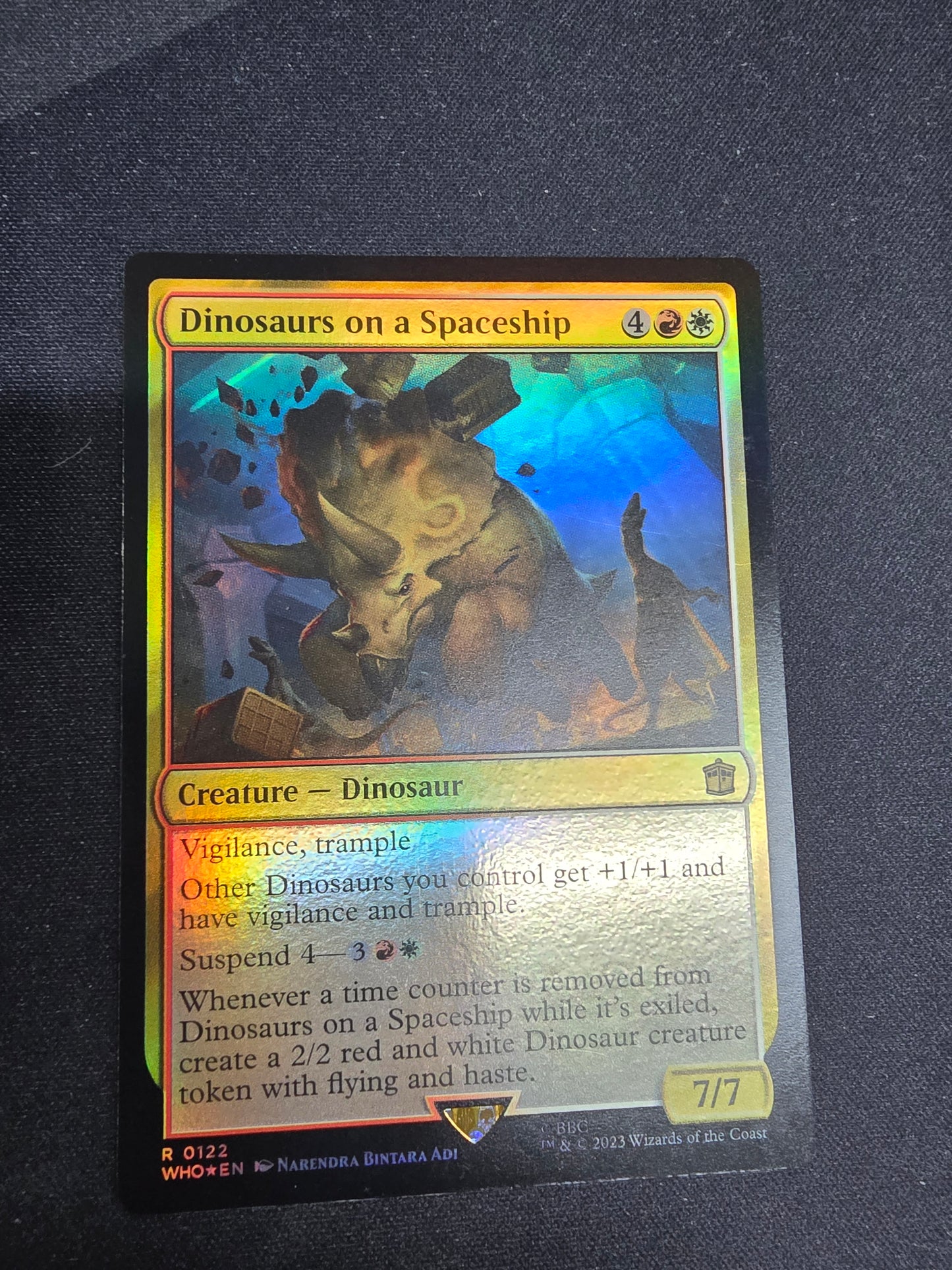 Dinosaurs on a Spaceship - Foil