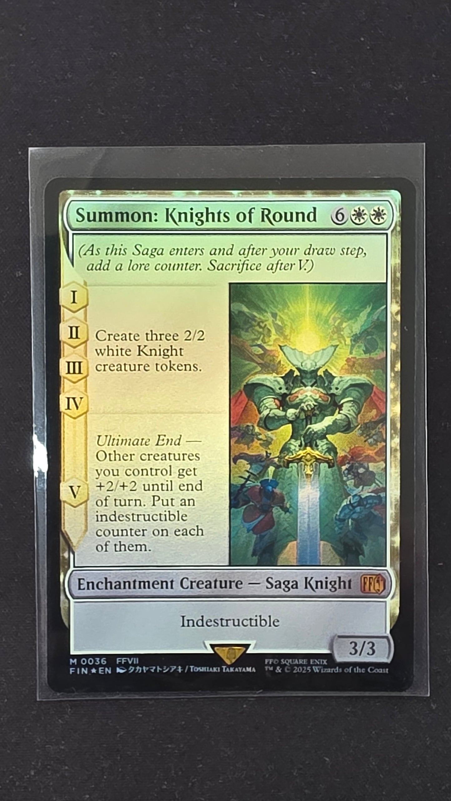 Summon: Knights of Round (FIN, Foil)