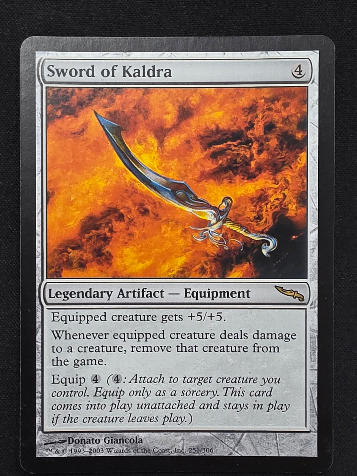 Sword of Kaldra (Mirrodin)