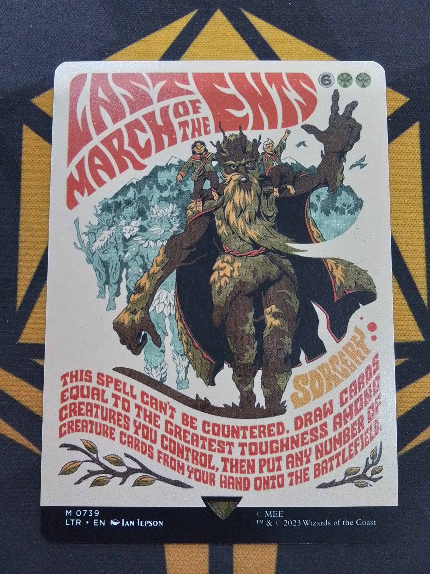Last March of the Ents (LTR borderless poster)