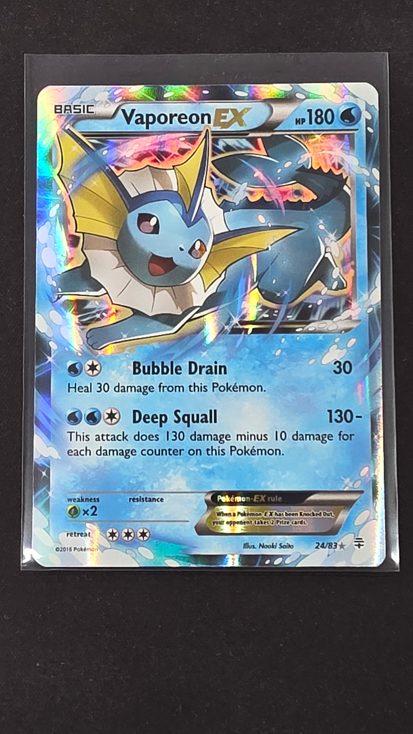 Vaporeon EX (24/83)