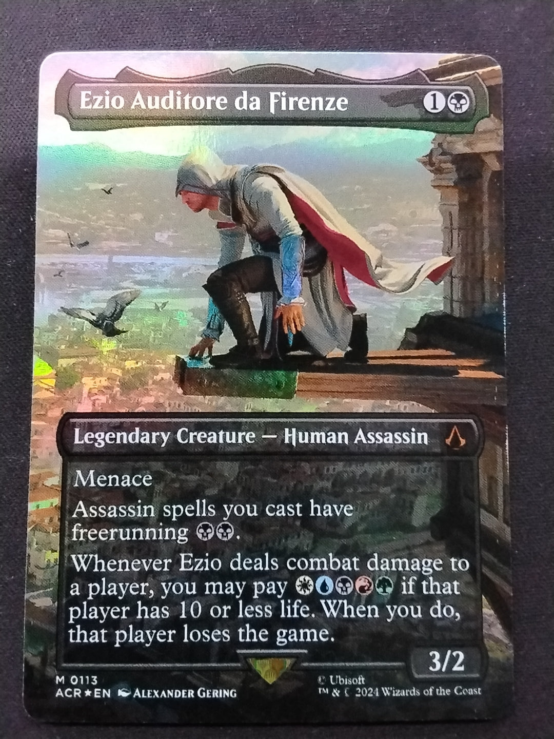 Ezio Auditore da Firenze (ACR, Foil, Borderless)