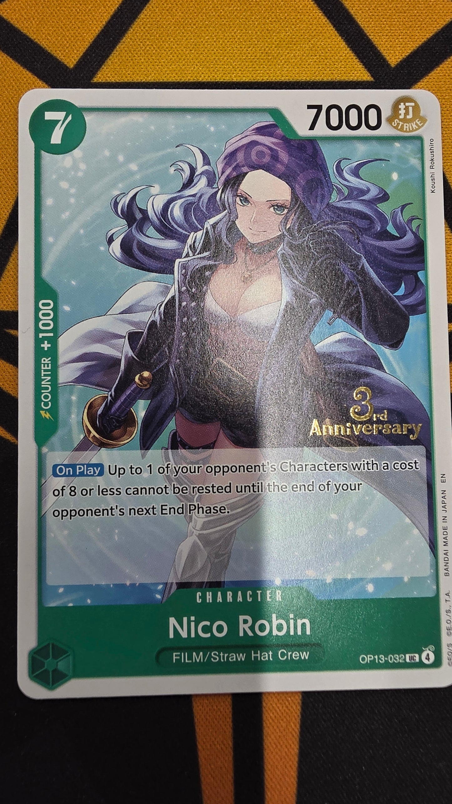 Nico Robin 3rd Anniversary Stamped (Op13-032)