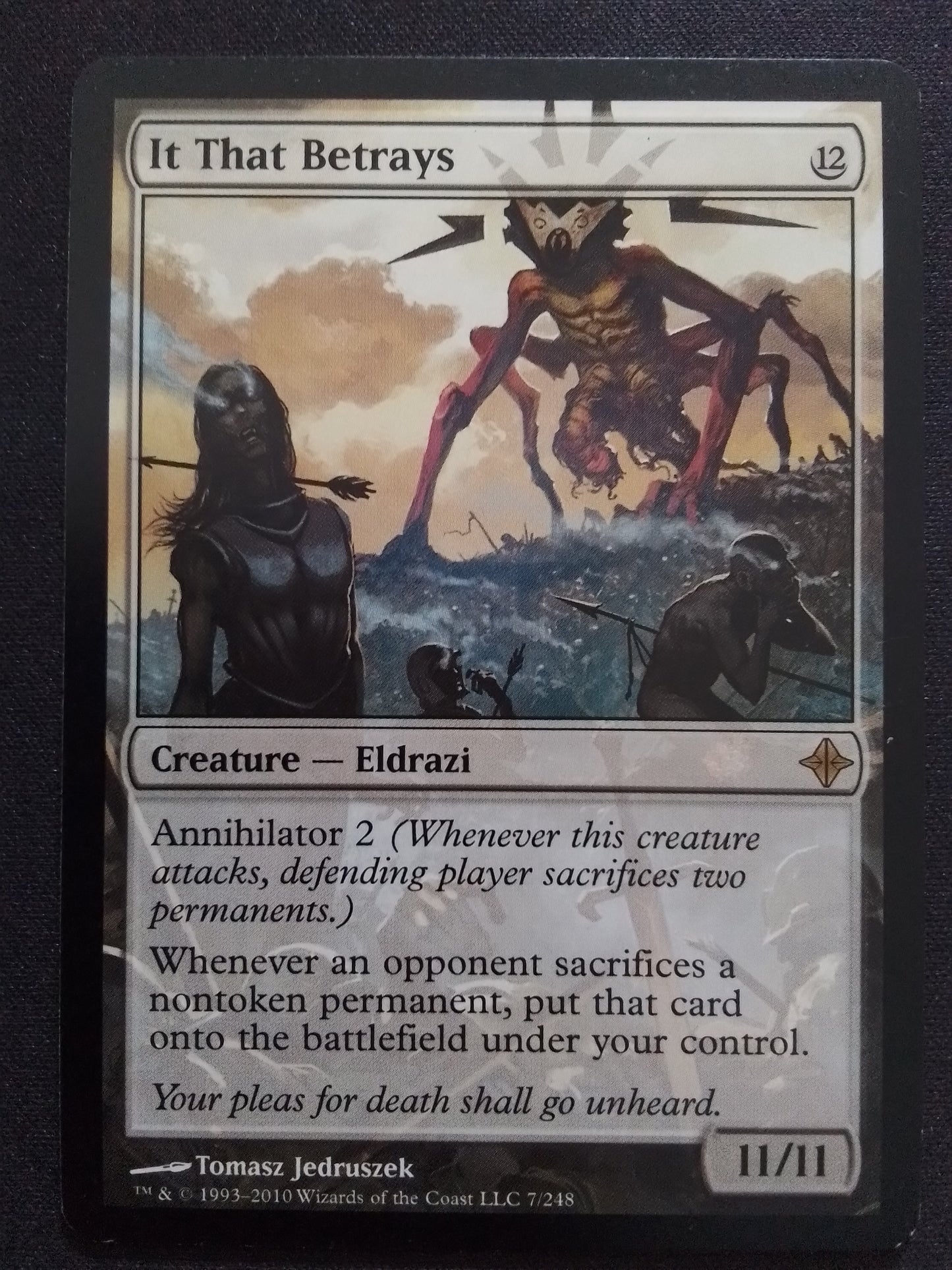 It That Betrays - (Roe)