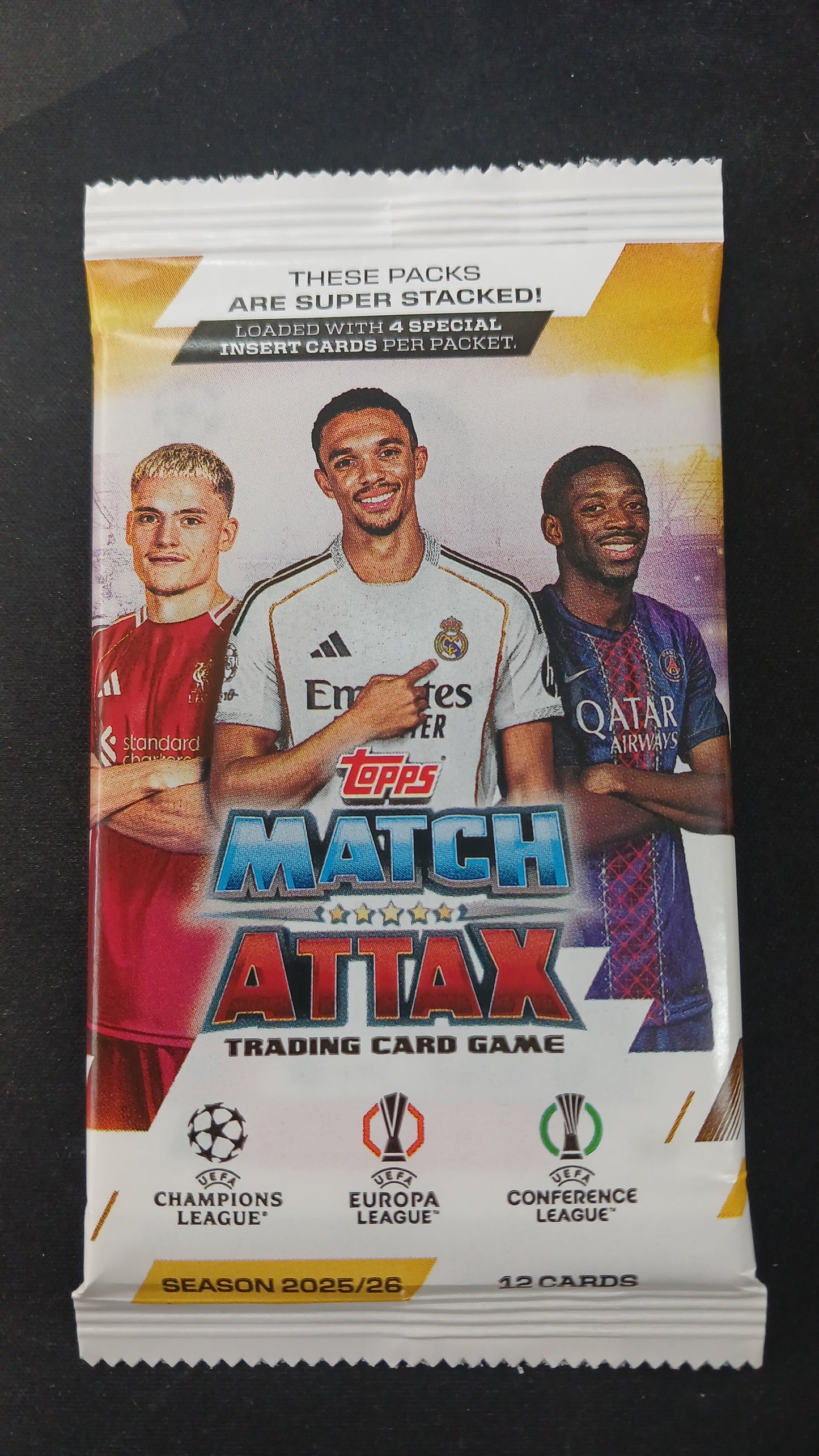 Topps UCC Match Attax 2025/2026 Edition Trading Card Booster Pack