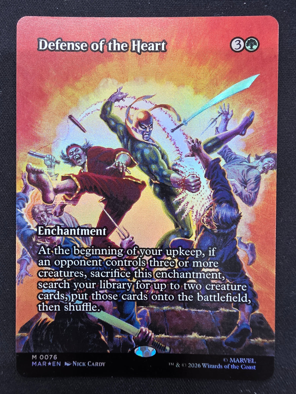 Defense of the Heart (MAR, Alt Art, Foil)