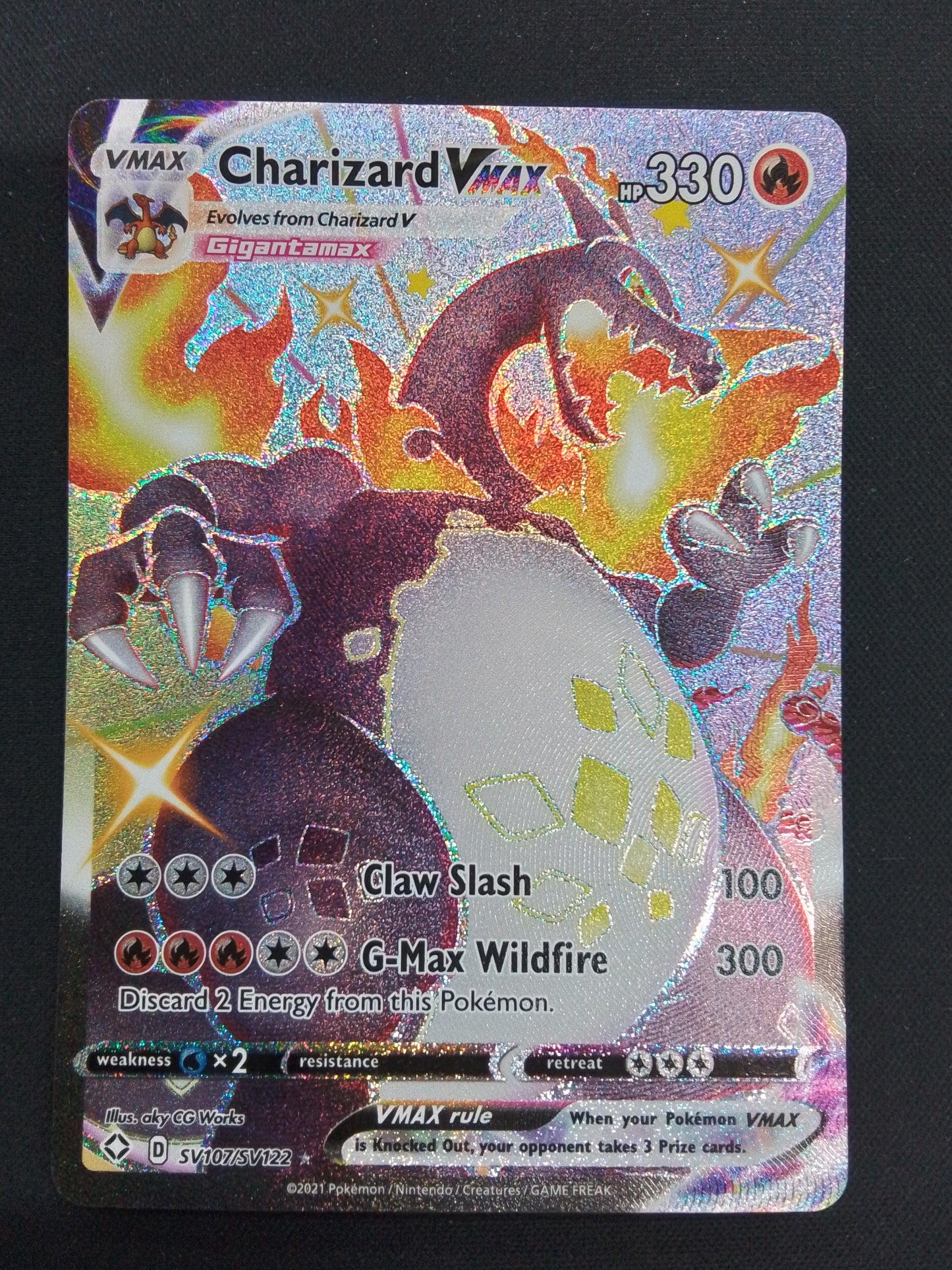 Charizard Vmax Sv107/122