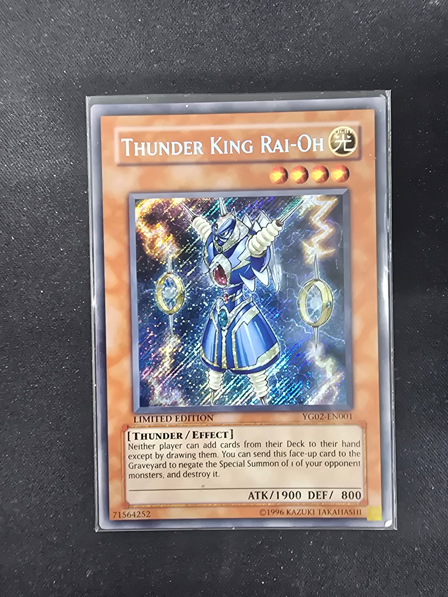Thunder King Rai-Oh - Secret Rare