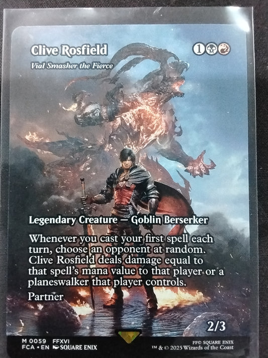 Clive Rosfield (Vial Smasher the Fierce, FCA)