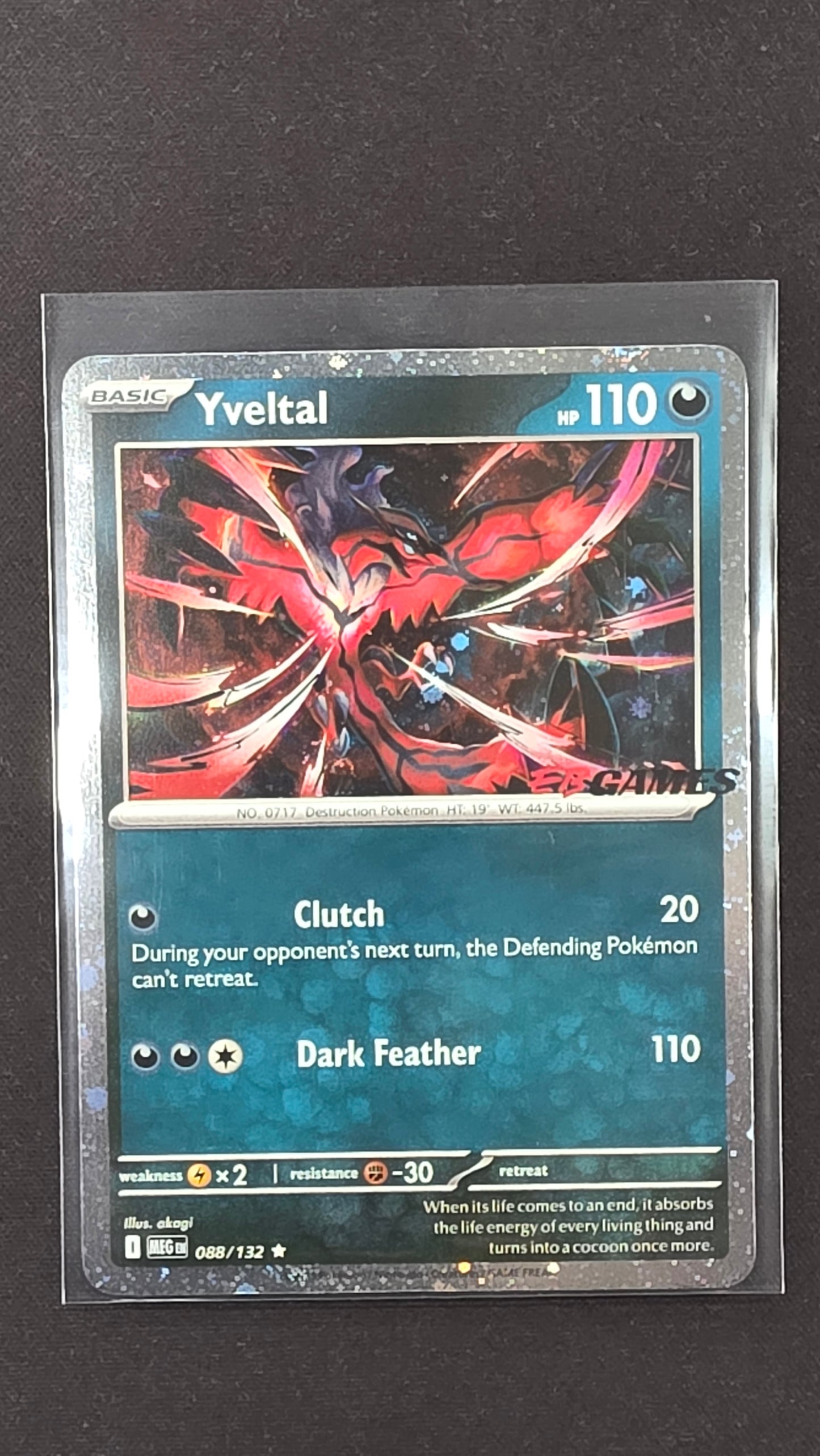 Yveltal (088/133, EB Games Promo)