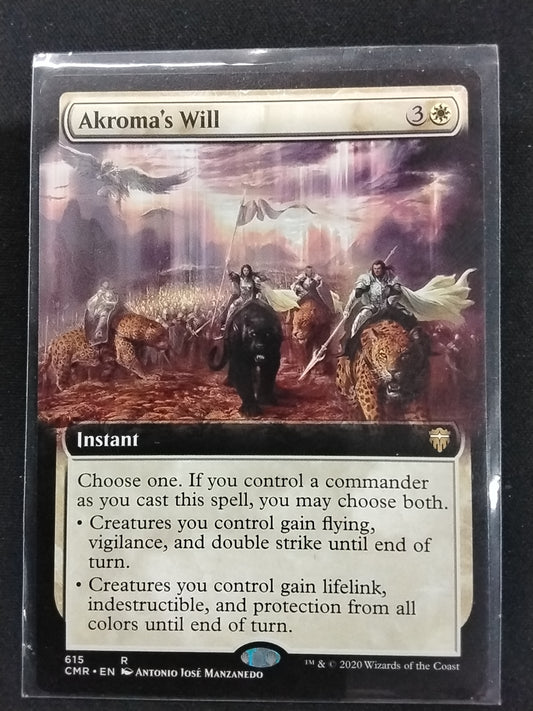Akroma's Will (CMR, ExtendedArt)