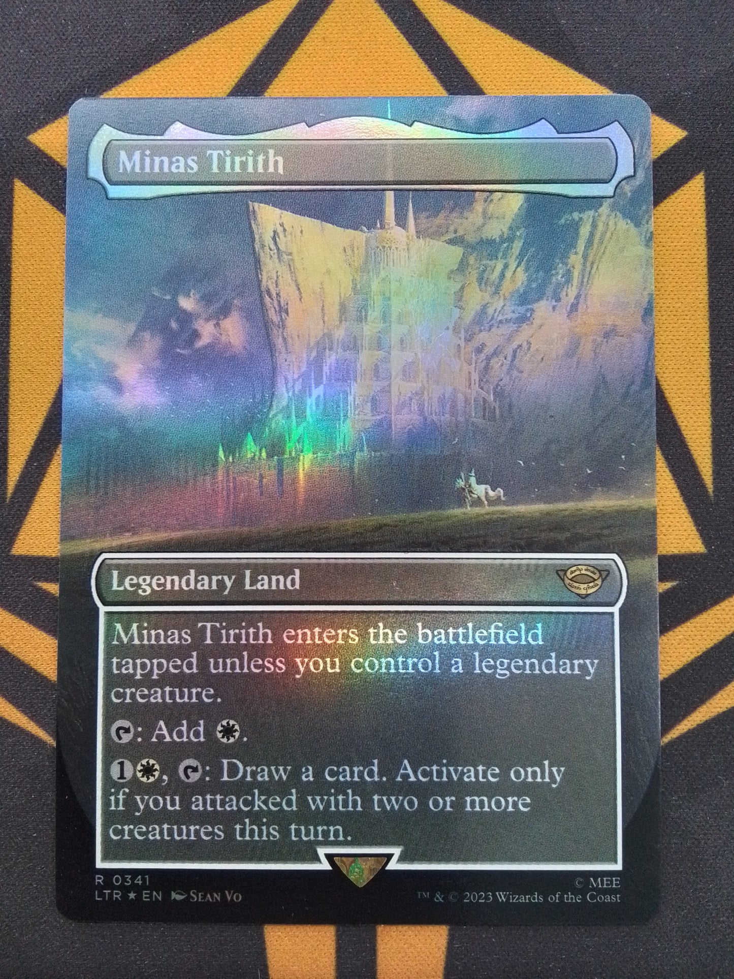 Minas Tirith (LTR borderless foil)