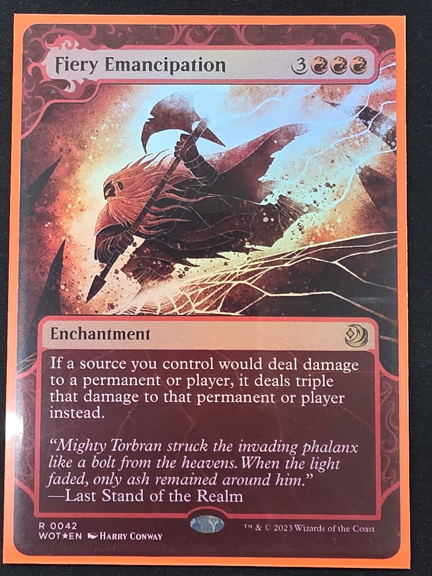 Fiery Emancipation (WOT, Foil)