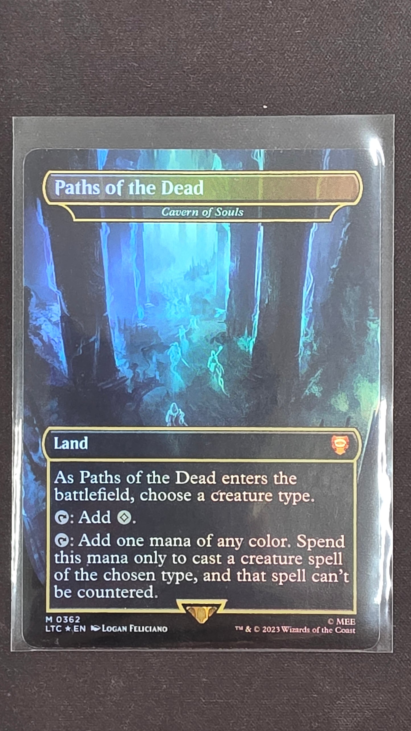 Paths of the Dead (Cavern of Souls, LTC, Foil Boarderless)
