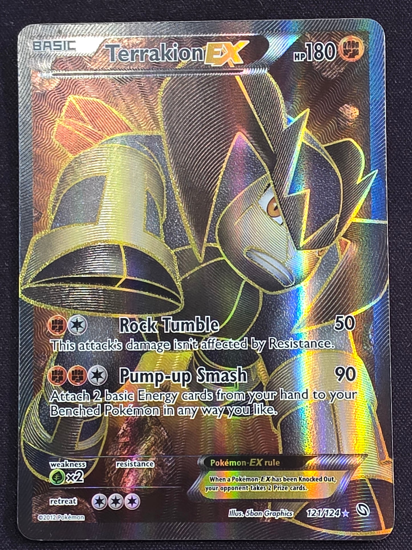 Terrakion EX (121/124)