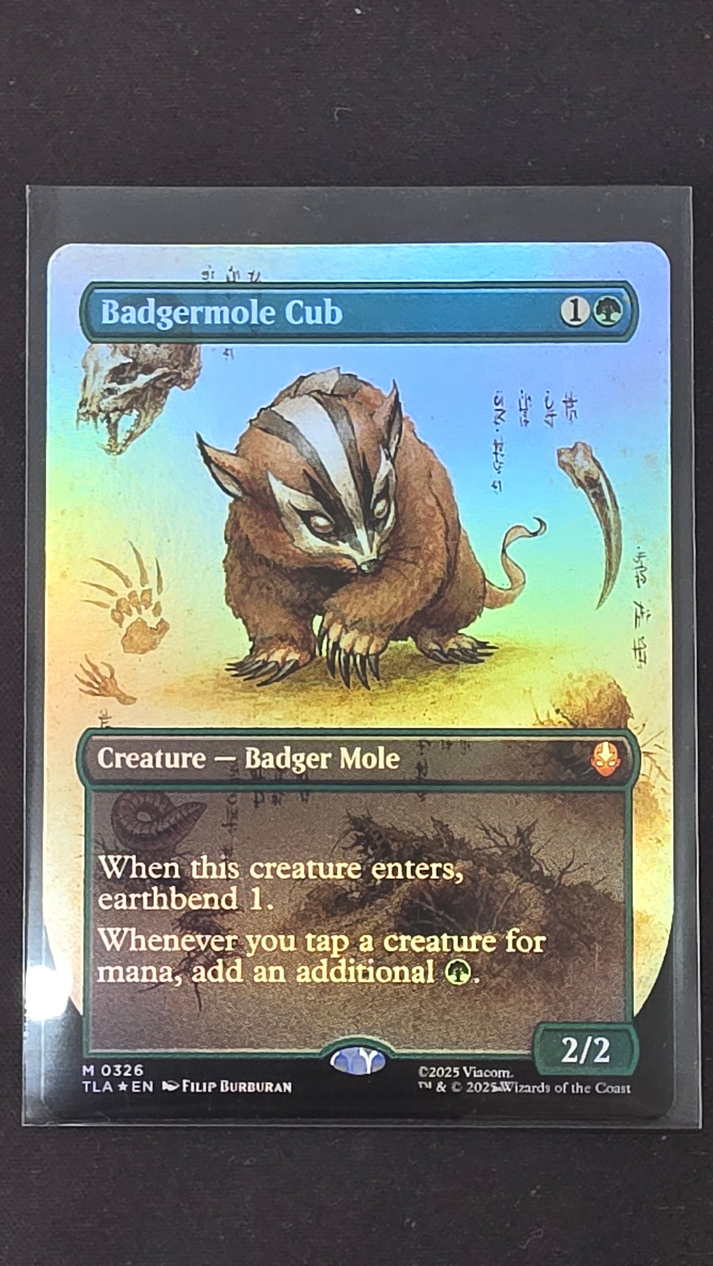 Badgermole Cub (TLA, Foil, Boarderless)