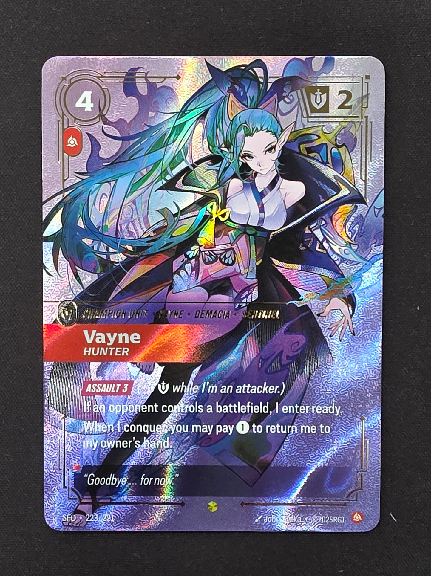 Vayne Hunter (223/221)