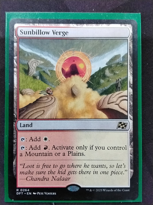 Sunbillow Verge (DFT)