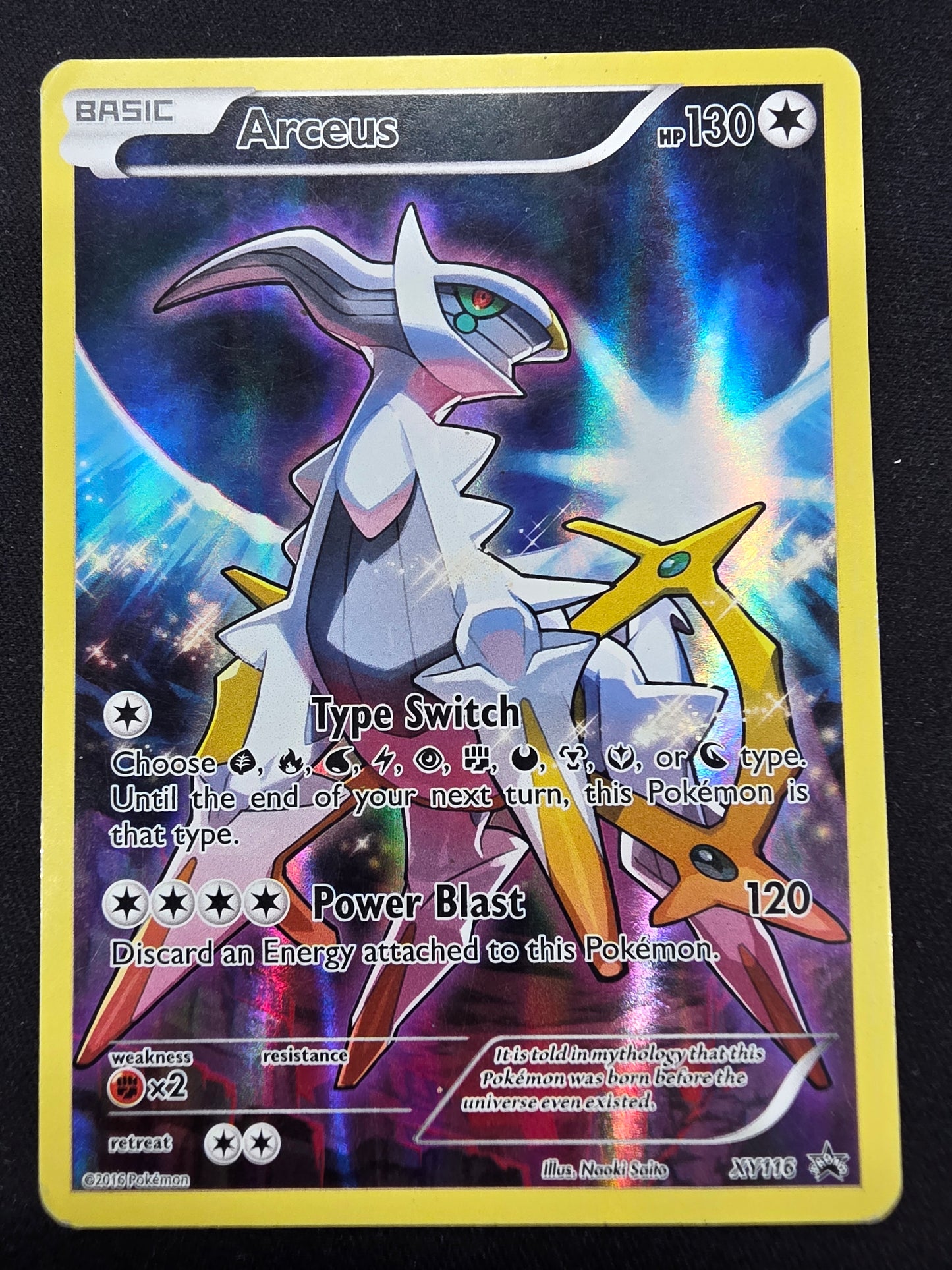 Arceus xy116 dmg