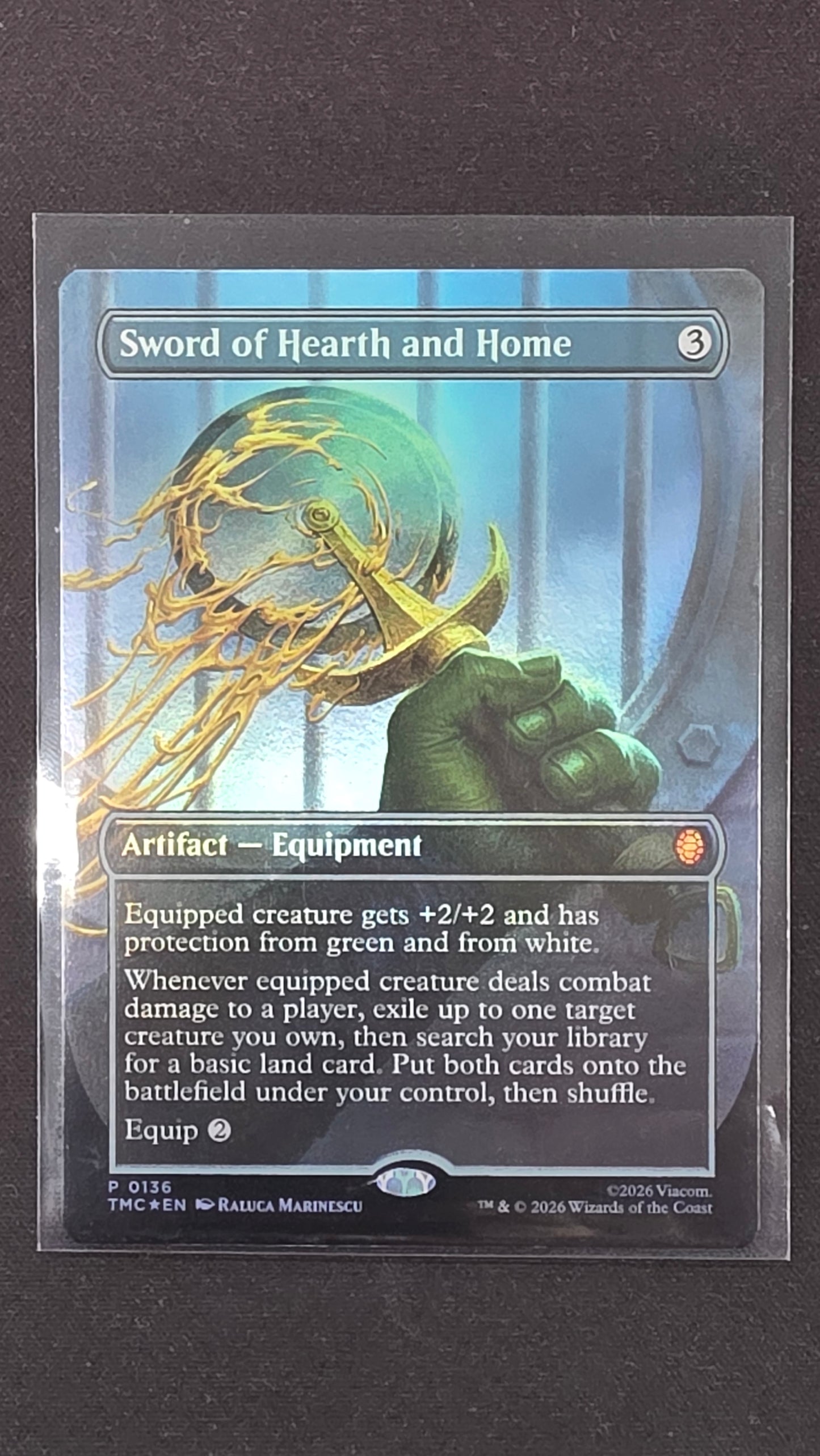 Sword of Hearth and Home (TMC, Foil Borderless)