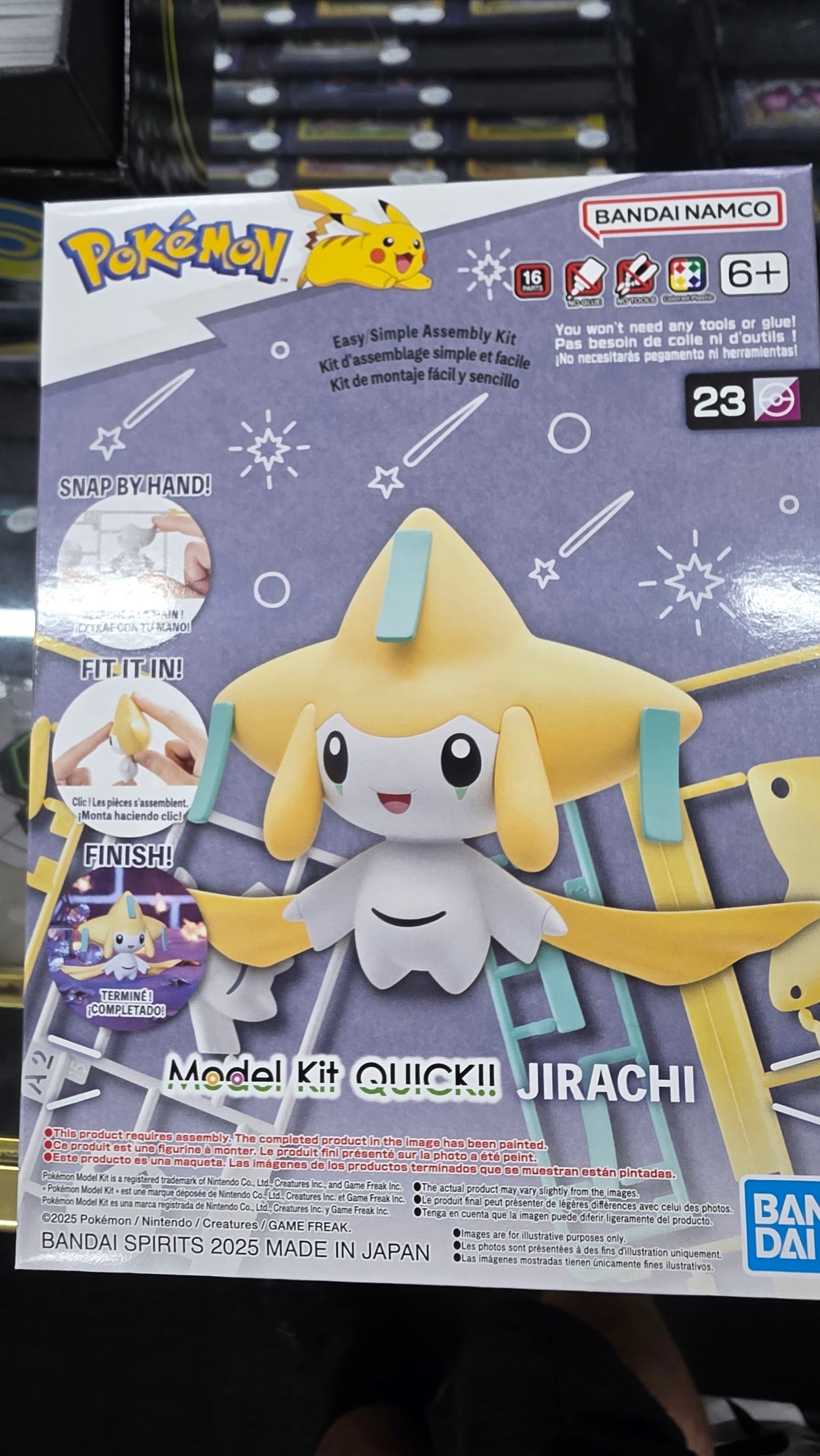 Pokemon Model Kit Quick!! 23 jirachi