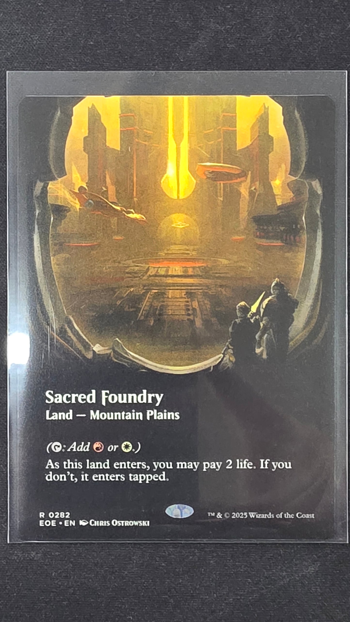 Sacred Foundry (EOE, Full Art)