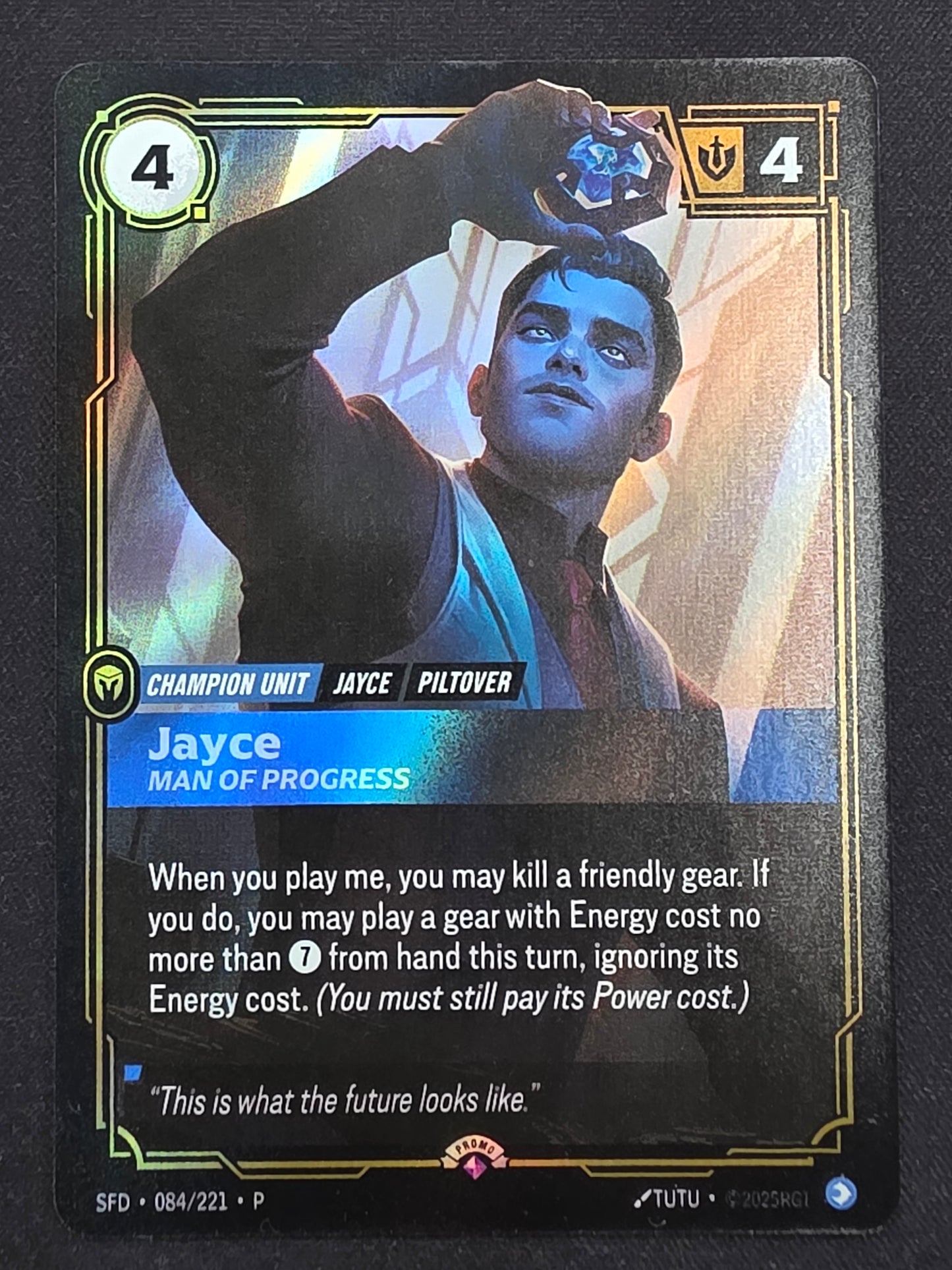 Jayce Man of Progress (084/221, Promo)
