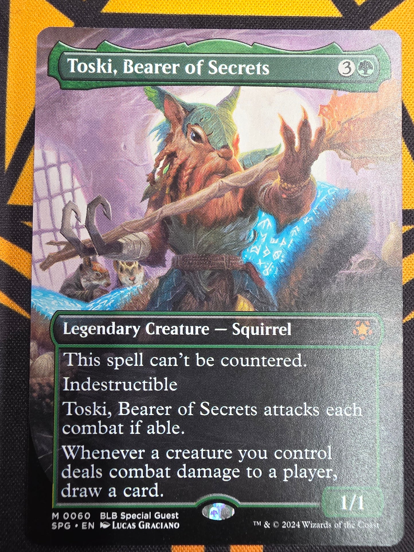 Toski, Bearer of Secrets - Full Art