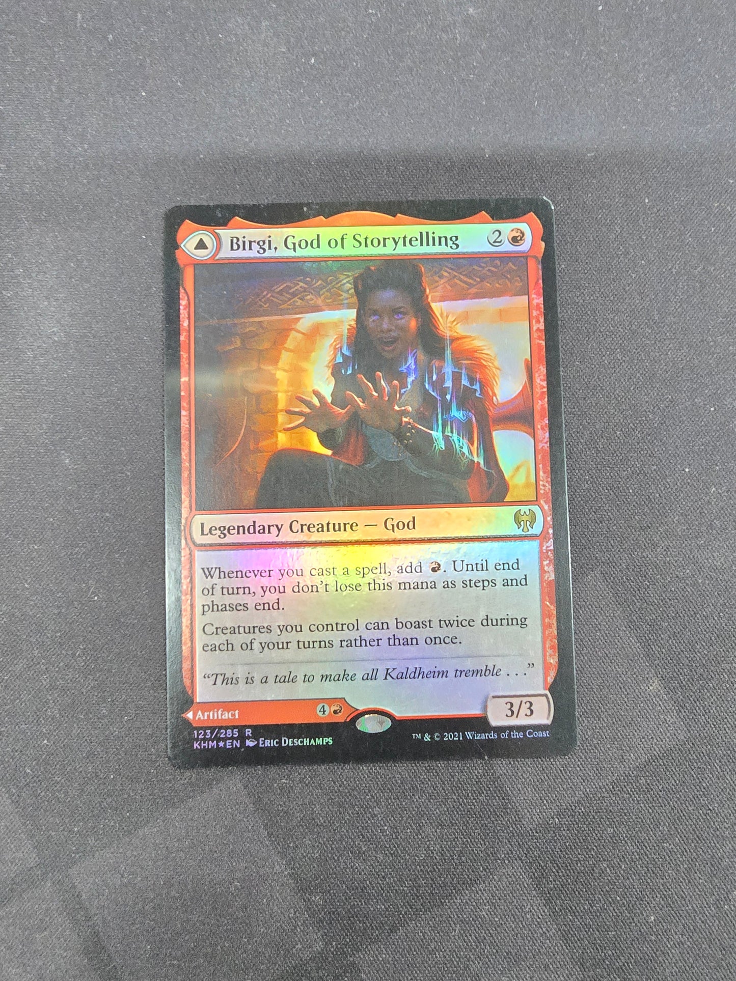 Birgi, God of Storytelling - Foil