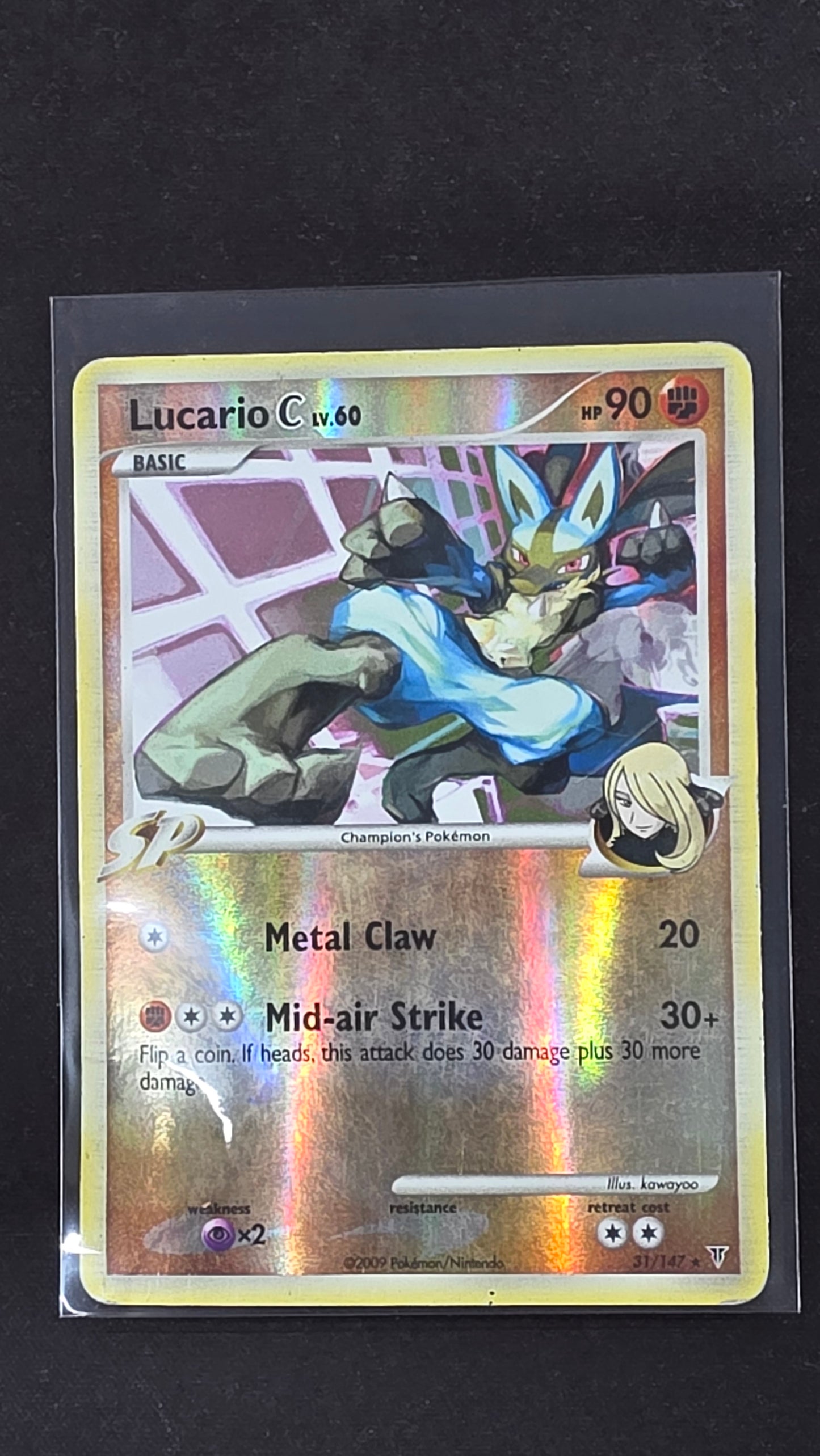 Lucario C LV.60 (31/147, DMG)