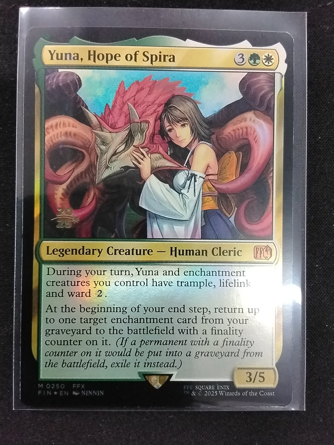 Yuna, Hope of Spira (FIN, 2025 Stamp Foil)