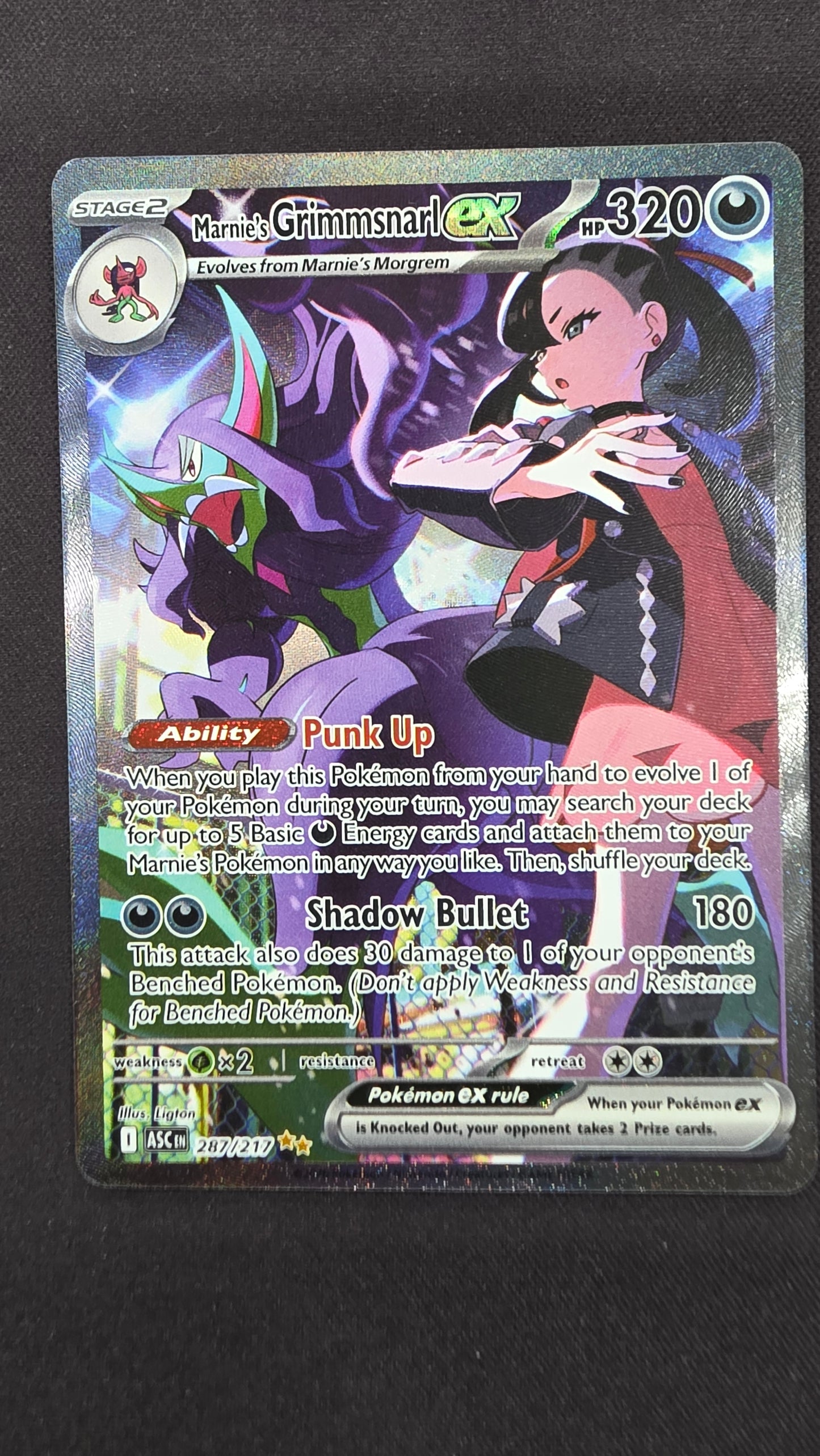 Marnie's Grimsnarl Ex